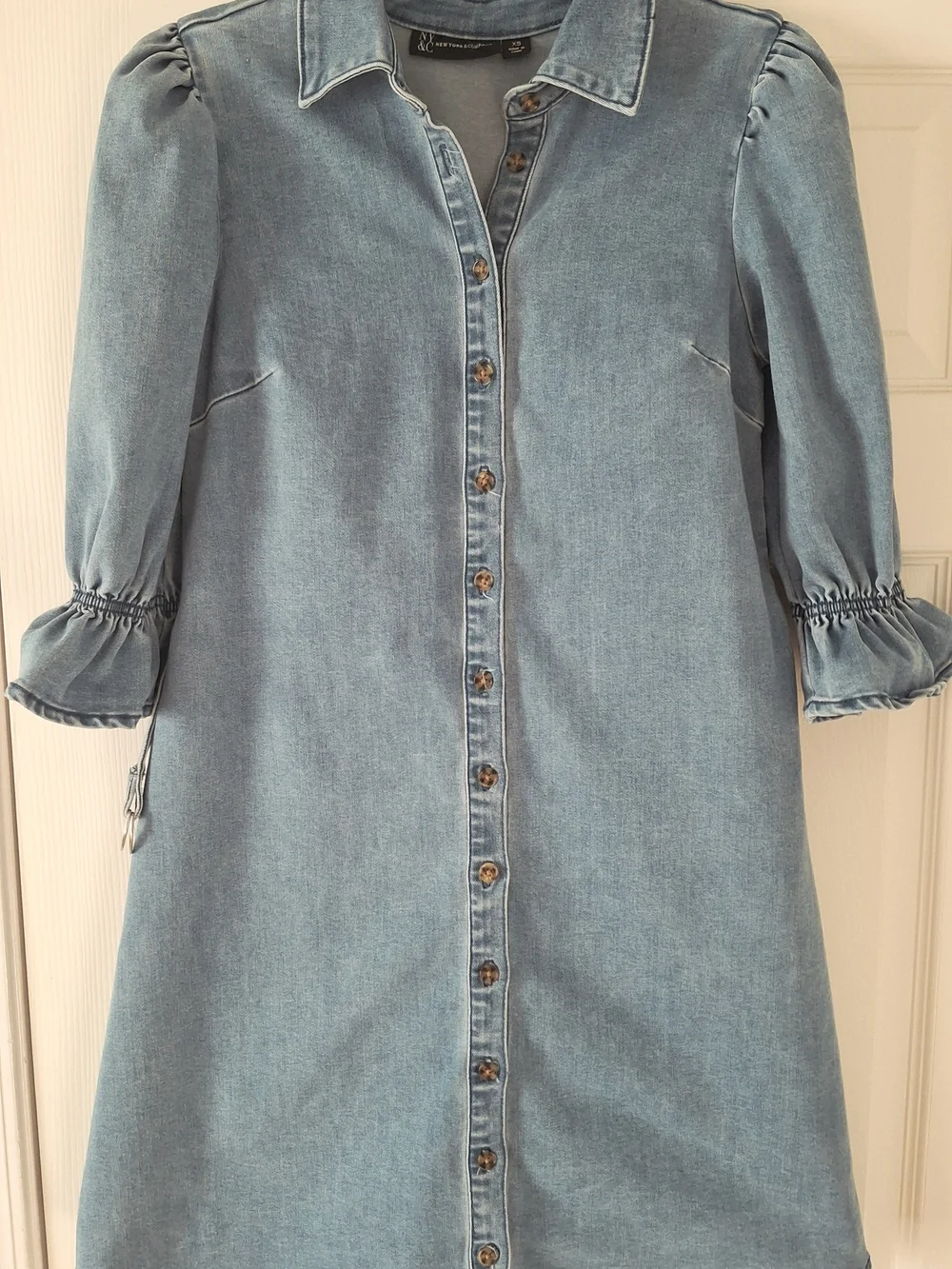 New York & Company Denim Dress Size XS